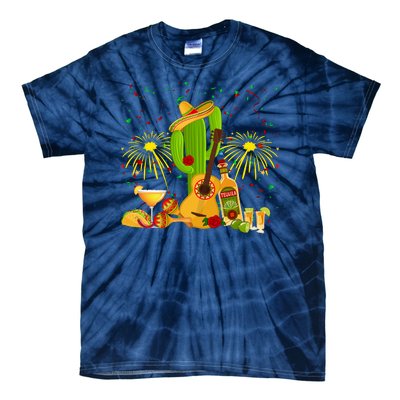 Cinco De Mayo Celebration Tie-Dye T-Shirt