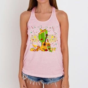 Cinco De Mayo Celebration Women's Knotted Racerback Tank