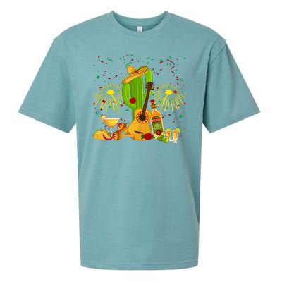 Cinco De Mayo Celebration Sueded Cloud Jersey T-Shirt