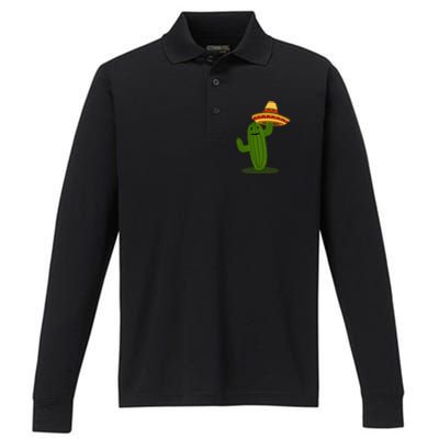 Cinco De Mayo Performance Long Sleeve Polo