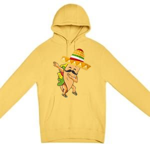 Cinco De Mayo Dabbing Taco Cinco De Mayo Design Premium Pullover Hoodie