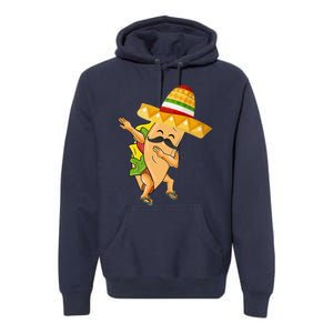 Cinco De Mayo Dabbing Taco Cinco De Mayo Design Premium Hoodie