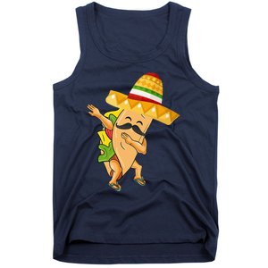 Cinco De Mayo Dabbing Taco Cinco De Mayo Design Tank Top