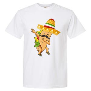 Cinco De Mayo Dabbing Taco Cinco De Mayo Design Garment-Dyed Heavyweight T-Shirt