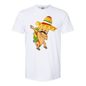 Cinco De Mayo Dabbing Taco Cinco De Mayo Design Softstyle CVC T-Shirt