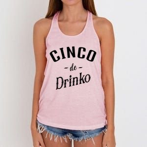 Cinco De Mayo Costume Cute Gift Cinco De O Gift Women's Knotted Racerback Tank