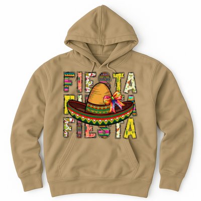 Cinco De Mayo Fiesta Sombrero Coquette Bow Mexican Party Hoodie