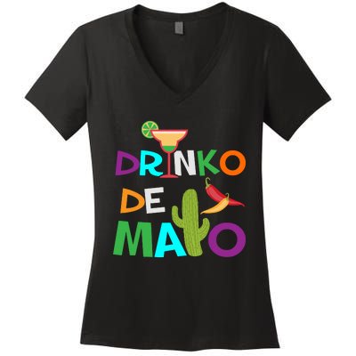 Cinco De Mayo Women's V-Neck T-Shirt