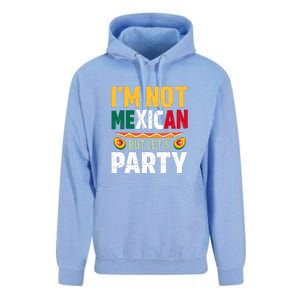 Cinco De Mayo Lets Fiesta I'm Not Mexican But Let's Party Unisex Surf Hoodie