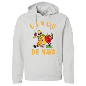 Cinco De Mayo for Wo Mexican Fiesta 5 De Mayo Performance Fleece Hoodie