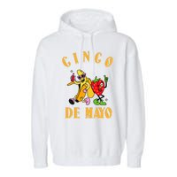 Cinco De Mayo for Wo Mexican Fiesta 5 De Mayo Garment-Dyed Fleece Hoodie