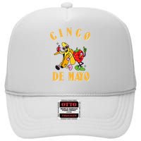 Cinco De Mayo for Wo Mexican Fiesta 5 De Mayo High Crown Mesh Back Trucker Hat