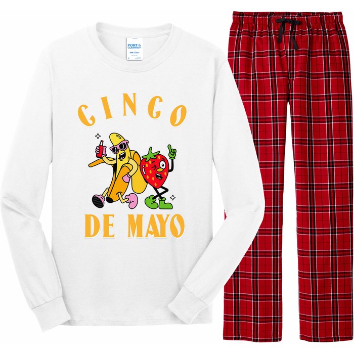 Cinco De Mayo for Wo Mexican Fiesta 5 De Mayo Long Sleeve Pajama Set