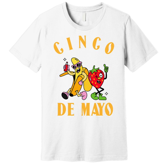 Cinco De Mayo for Wo Mexican Fiesta 5 De Mayo Premium T-Shirt