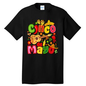 Cinco De Mayo Mexican Fiesta 5 De Mayo Tall T-Shirt