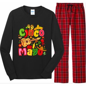 Cinco De Mayo Mexican Fiesta 5 De Mayo Long Sleeve Pajama Set