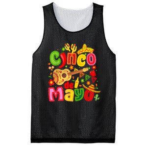 Cinco De Mayo Mexican Fiesta 5 De Mayo Mesh Reversible Basketball Jersey Tank