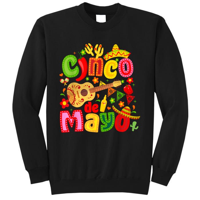 Cinco De Mayo Mexican Fiesta 5 De Mayo Tall Sweatshirt