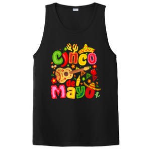 Cinco De Mayo Mexican Fiesta 5 De Mayo PosiCharge Competitor Tank