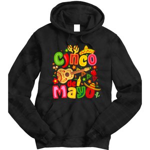 Cinco De Mayo Mexican Fiesta 5 De Mayo Tie Dye Hoodie