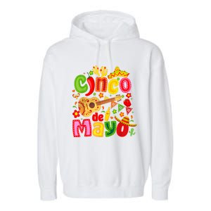 Cinco De Mayo Mexican Fiesta 5 De Mayo Garment-Dyed Fleece Hoodie