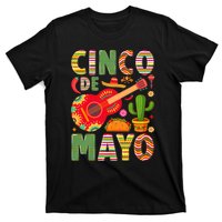 Cinco De Mayo Lets Fiesta Squad 5 De Mayo Mexican Fiesta T-Shirt