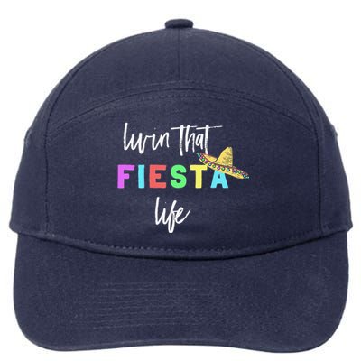 Cinco De Mayo Fiesta Life Design For Teachers And 7-Panel Snapback Hat