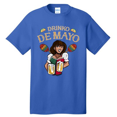 Cinco De Mayo Costume Maracas Cinco De O De Mayo Gift Tall T-Shirt