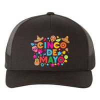 Cinco De Mayo Colorful Celebration Fiesta Yupoong Adult 5-Panel Trucker Hat