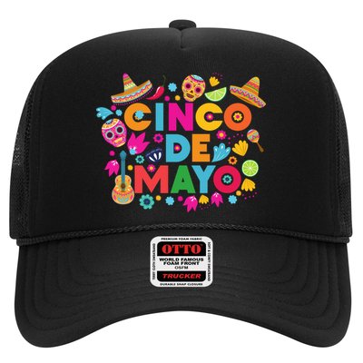 Cinco De Mayo Colorful Celebration Fiesta Trucker Hat