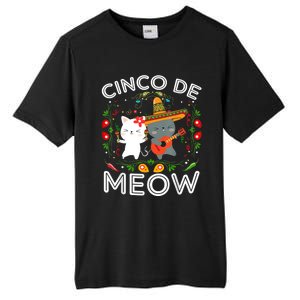 Cinco De Meow Mexican Kawaii Cat Kitten Tall Fusion ChromaSoft Performance T-Shirt