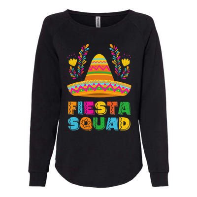 Cinco De Mayo Fiesta Squad Family Matching Group Womens California Wash Sweatshirt