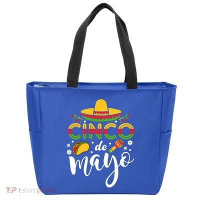 Cinco De Mayo Funny Mexican O Party Gift Zip Tote Bag