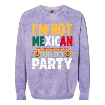 Cinco De Mayo Celebration Graphic Colorblast Crewneck Sweatshirt