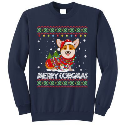 Corgi Dog Merry Corgmas Santa Corgi Ugly Christmas Sweater Sweatshirt