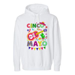 Cinco De Mayo Mexican Fiesta 5 De Mayo Funny Cinco de Mayo Garment-Dyed Fleece Hoodie