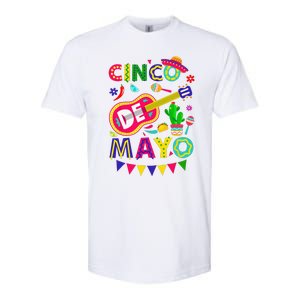 Cinco De Mayo Mexican Fiesta 5 De Mayo Funny Cinco de Mayo Softstyle CVC T-Shirt