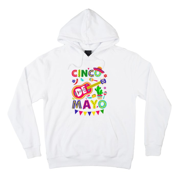 Cinco De Mayo Mexican Fiesta 5 De Mayo Funny Cinco de Mayo Hoodie