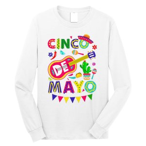 Cinco De Mayo Mexican Fiesta 5 De Mayo Funny Cinco de Mayo Long Sleeve Shirt