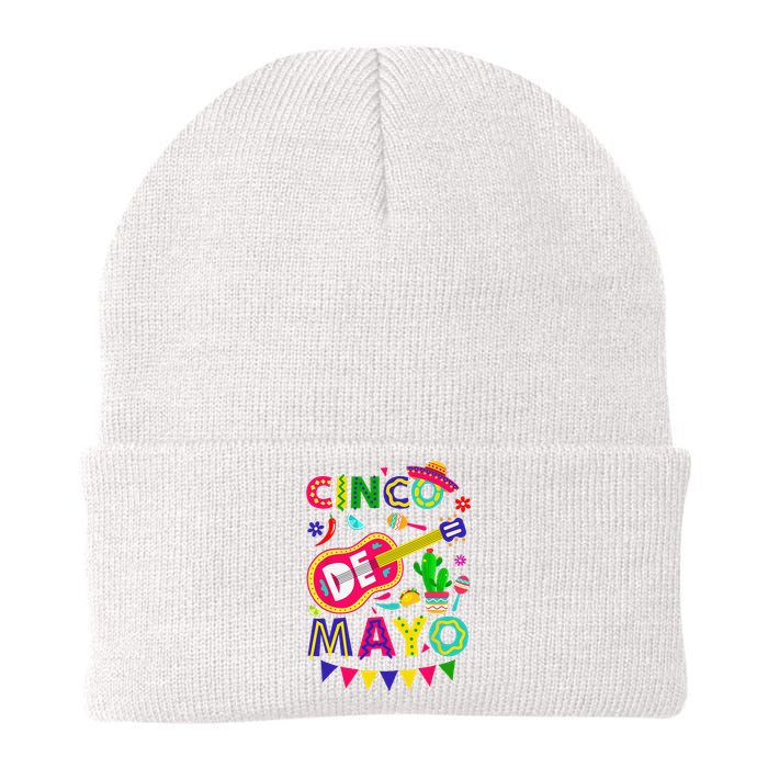 Cinco De Mayo Mexican Fiesta 5 De Mayo Funny Cinco de Mayo Knit Cap Winter Beanie