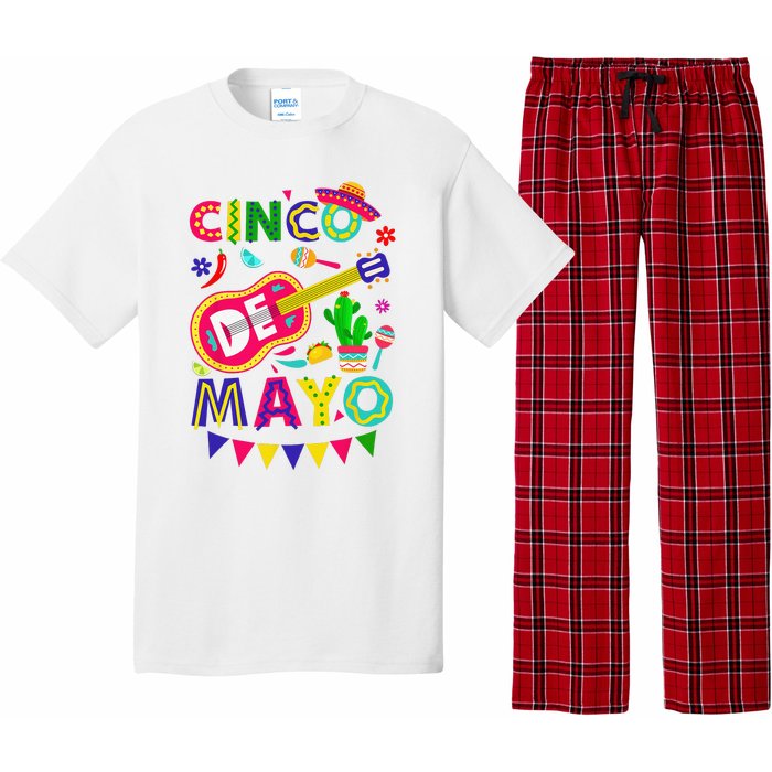 Cinco De Mayo Mexican Fiesta 5 De Mayo Funny Cinco de Mayo Pajama Set