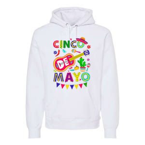 Cinco De Mayo Mexican Fiesta 5 De Mayo Funny Cinco de Mayo Premium Hoodie