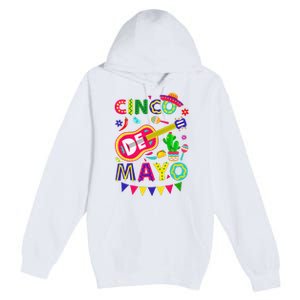 Cinco De Mayo Mexican Fiesta 5 De Mayo Funny Cinco de Mayo Premium Pullover Hoodie