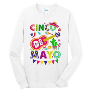 Cinco De Mayo Mexican Fiesta 5 De Mayo Funny Cinco de Mayo Tall Long Sleeve T-Shirt