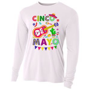 Cinco De Mayo Mexican Fiesta 5 De Mayo Funny Cinco de Mayo Cooling Performance Long Sleeve Crew