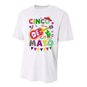 Cinco De Mayo Mexican Fiesta 5 De Mayo Funny Cinco de Mayo Performance Sprint T-Shirt