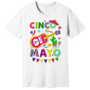 Cinco De Mayo Mexican Fiesta 5 De Mayo Funny Cinco de Mayo Premium T-Shirt