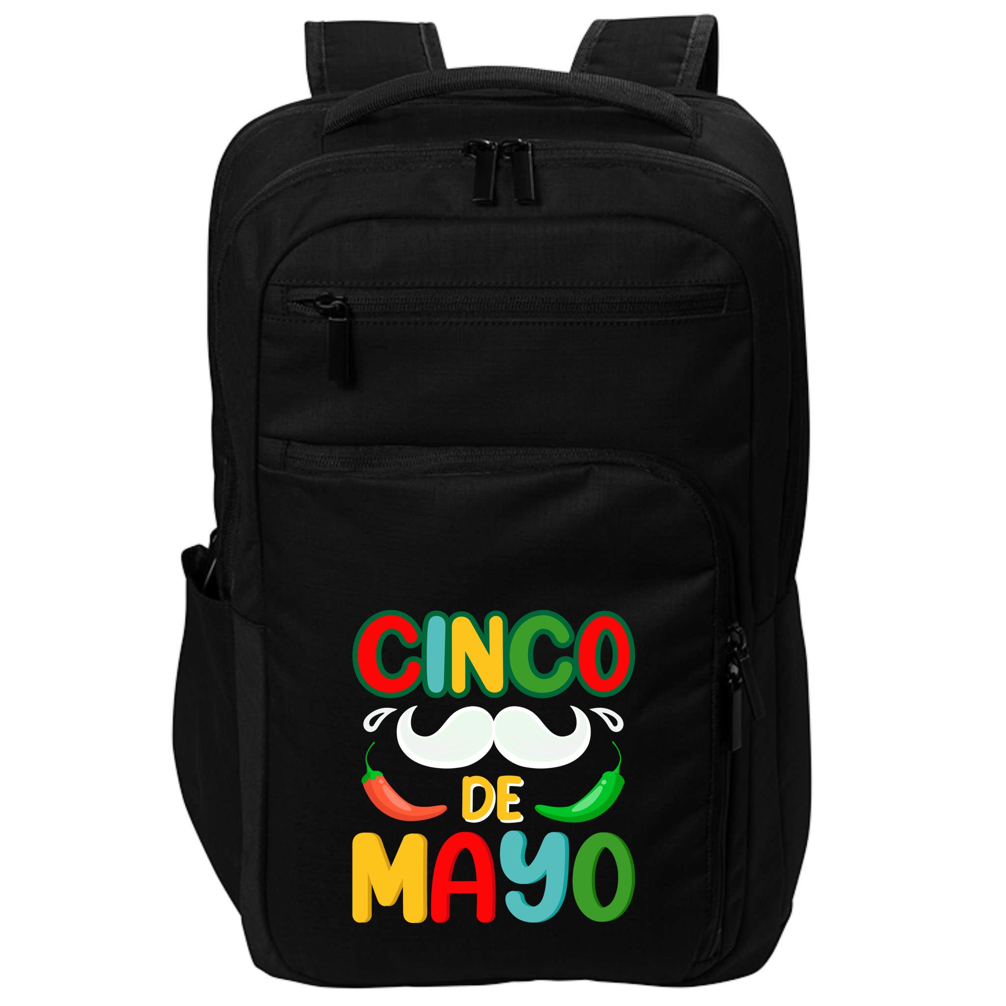 Cinco De Mayo Unny Beard Gift Impact Tech Backpack