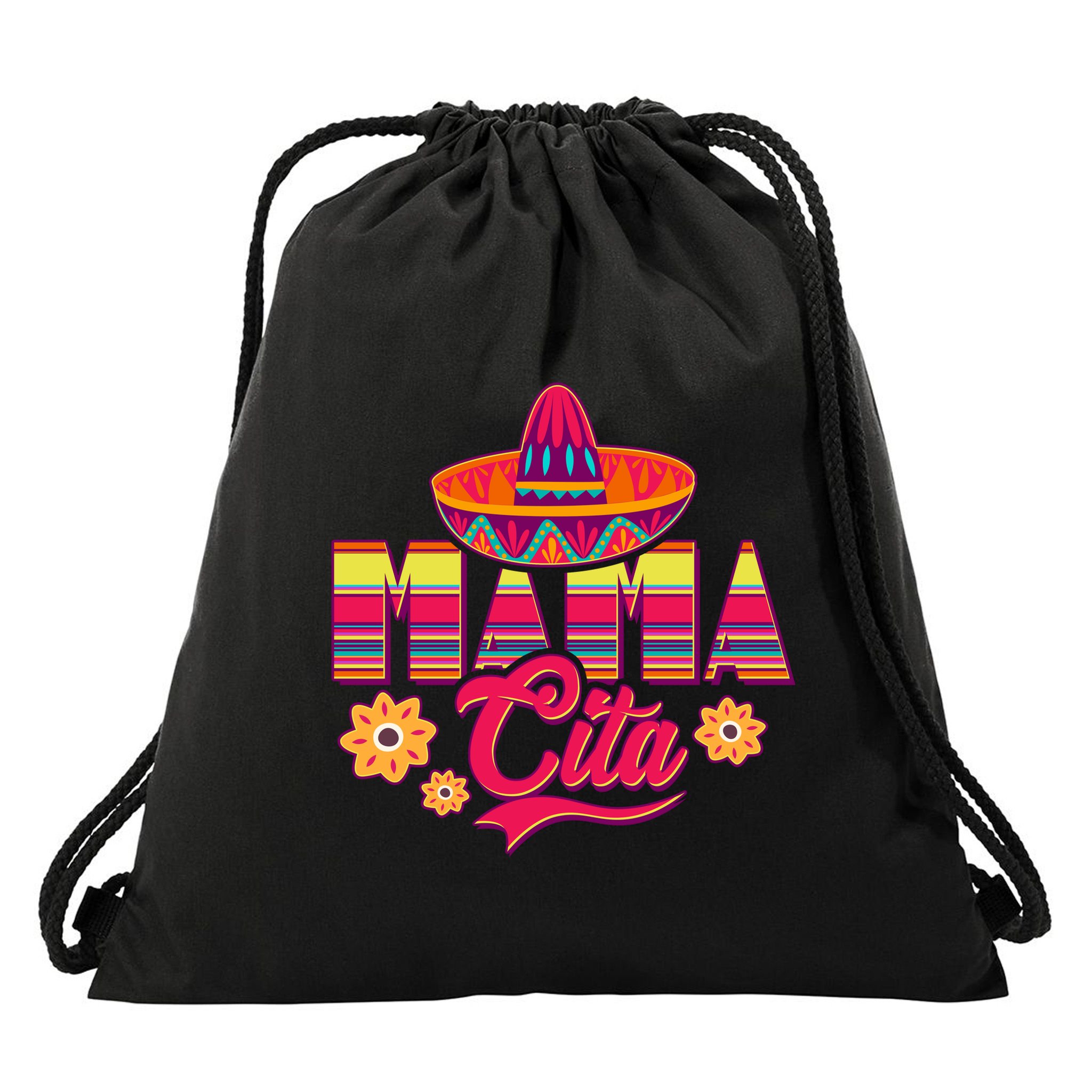 Cinco De Mayo Mama Cita Drawstring Bag