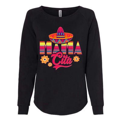 Cinco De Mayo Mama Cita Womens California Wash Sweatshirt